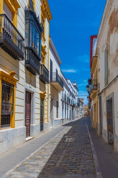İspanyol şehri Zafra 'daki White Caddesi.