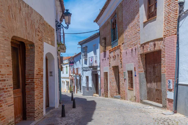 Calle Blanca Casco Antiguo Ciudad Española Zafra —  Fotos de Stock