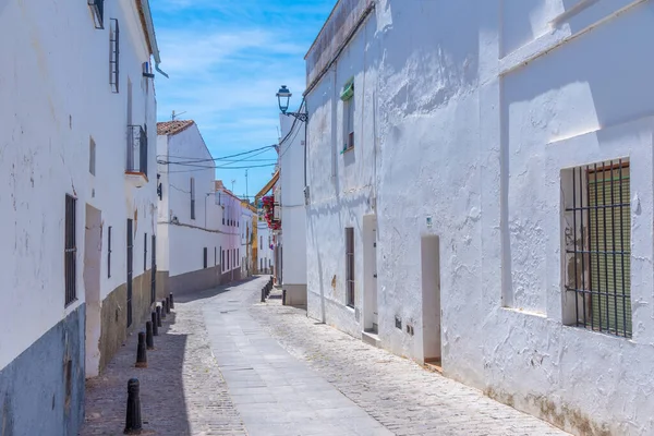 İspanyol şehri Zafra 'daki White Caddesi.