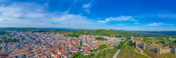 Panorama View Castle Spanish Town Aracena — Stock Photo, Image