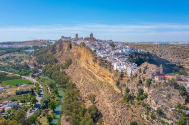 Arcos de la Frontera, İspanya 'nın ünlü pueblos blancos' larından biri.