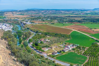İspanya 'nın Arcos de la Frontera kırsalında