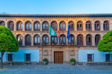 İspanyol kasabası Ronda 'da belediye binası