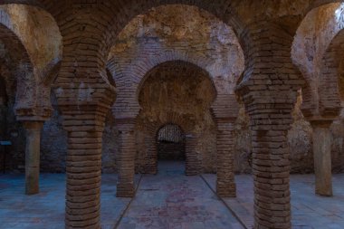 İspanyol kasabası Ronda 'da Arap hamamı