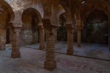 İspanyol kasabası Ronda 'da Arap hamamı