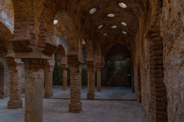 İspanyol kasabası Ronda 'da Arap hamamı