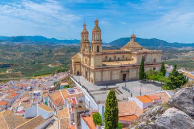 İspanya, Olvera 'daki Nuestra Kilisesi senyora de la encarnacion