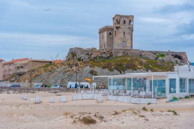 Tarifa, İspanya 'daki Santa Catalina Kalesi