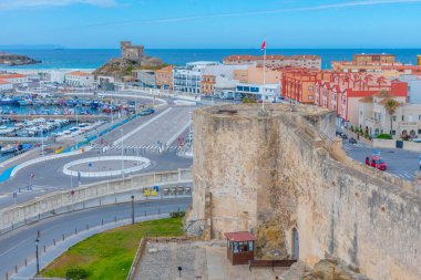 İspanyol kasabası Tarifa 'daki Marina.