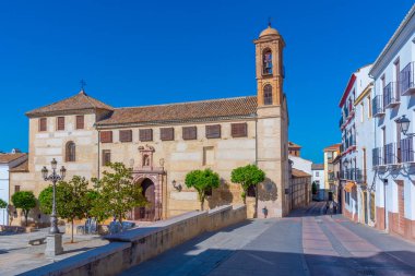 İspanyol kasabası Antequera 'daki Plaza Coso Viejo