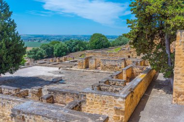 İspanya 'nın Cordoba kenti yakınlarındaki Madinat al-Zahra harabeleri