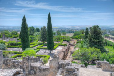 İspanya 'nın Cordoba kenti yakınlarındaki Madinat al-Zahra harabeleri