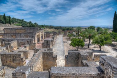 İspanya 'nın Cordoba kenti yakınlarındaki Madinat al-Zahra harabeleri