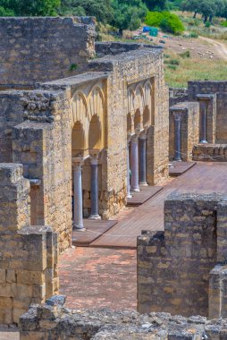 İspanya 'nın Cordoba kenti yakınlarındaki Madinat al-Zahra harabeleri