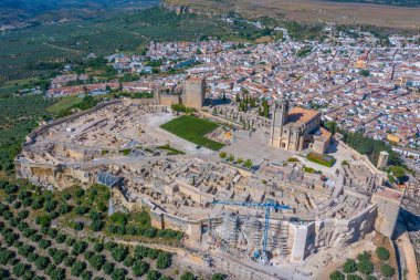 Fortaleza de la Mota İspanya 'nın Alcala la Real kasabasında