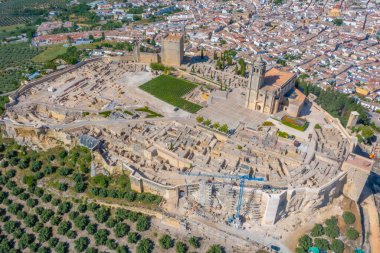 Fortaleza de la Mota İspanya 'nın Alcala la Real kasabasında