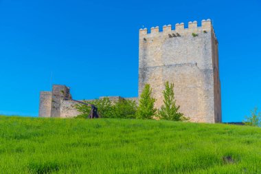 Fortaleza de la Mota İspanya 'nın Alcala la Real kasabasında