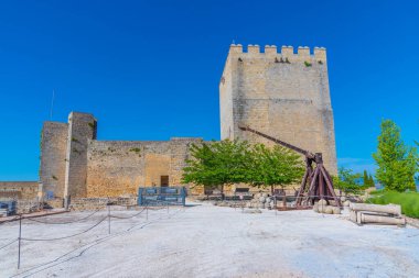Fortaleza de la Mota İspanya 'nın Alcala la Real kasabasında