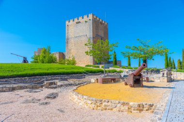 Fortaleza de la Mota İspanya 'nın Alcala la Real kasabasında