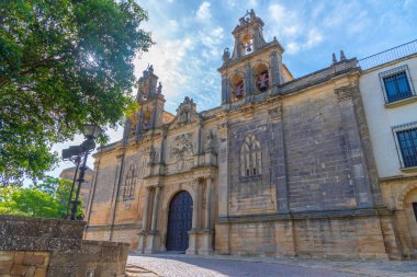 İspanya, Ubeda 'daki Santa Maria de los Reales Alcazares Bazilikası.