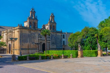 İspanya, Ubeda 'daki Santa Maria de los Reales Alcazares Bazilikası.