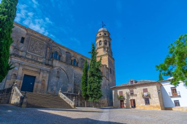 İspanya 'daki Baeza Katedrali manzarası