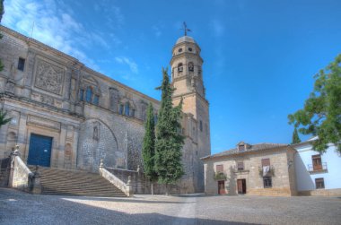 İspanya 'daki Baeza Katedrali manzarası