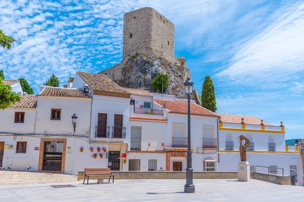 Vista Del Castillo Ciudad Española Olvera — Foto de Stock