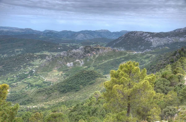 Sierra Grazalema Nemzeti Park Spanyolországban — Stock Fotó