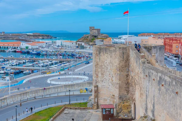 İspanyol kasabası Tarifa 'daki Marina.