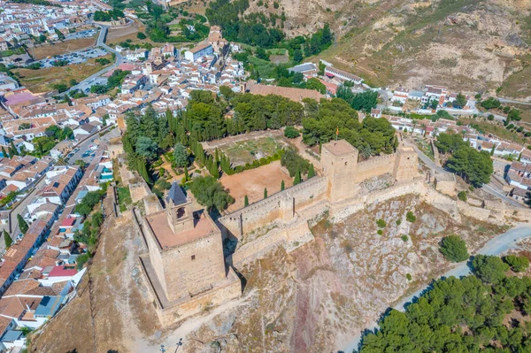 Spanyol Kasabasındaki Alcazaba Kalesi Antequera — Stok fotoğraf