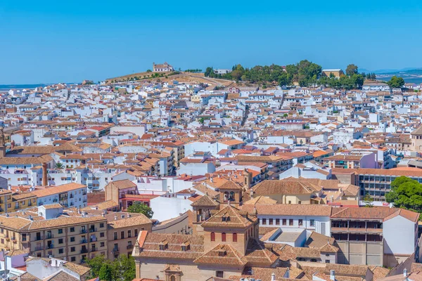 Luchtfoto Van Spaanse Stad Antequera — Stockfoto