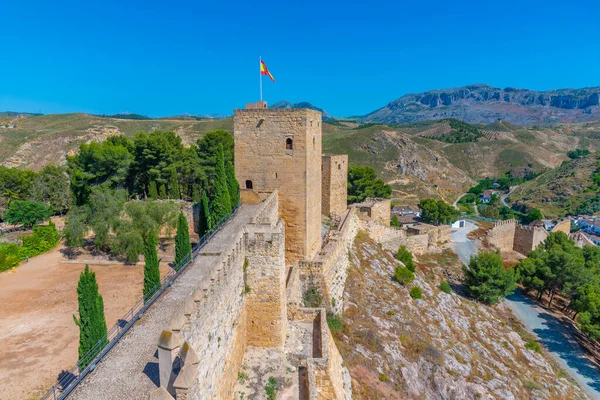 西班牙Antequera镇的Alcazaba要塞 — 图库照片