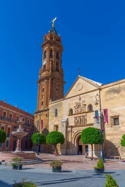 Parochiekerk Van San Sebastian Spaanse Stad Antequera — Stockfoto