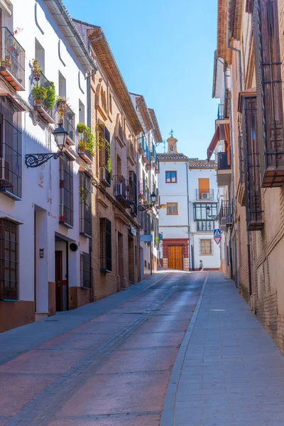 Calle Blanca Ciudad Española Antequera — Foto de Stock