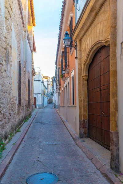 Calle Encalada Casco Antiguo Ciudad Española Córdoba — Foto de Stock