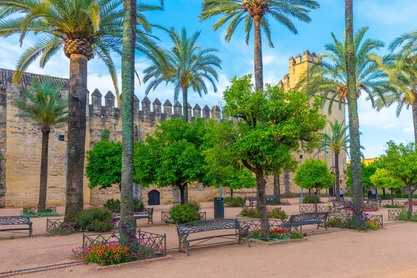 Alcazar Los Reyes Cristianos Koninklijk Paleis Van Cristian Koningen Spaanse — Stockfoto