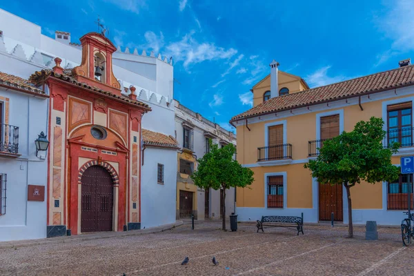 İspanya 'nın eski şehri Cordoba' daki Plaza de Abades