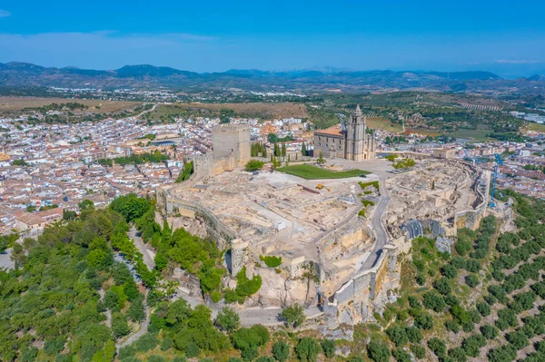Fortaleza de la Mota İspanya 'nın Alcala la Real kasabasında