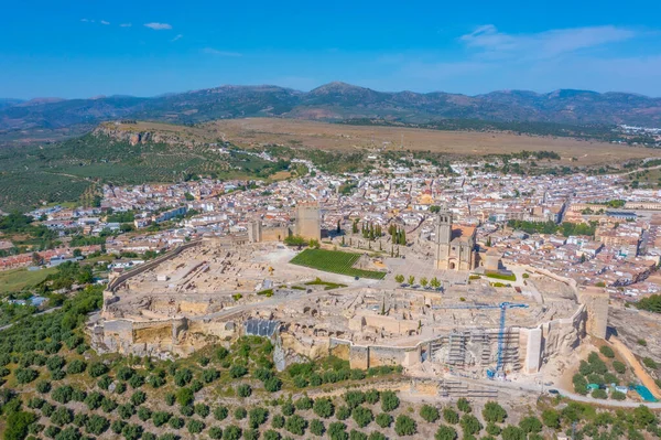 Fortaleza de la Mota İspanya 'nın Alcala la Real kasabasında