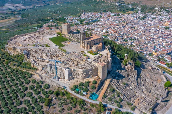 Fortaleza de la Mota İspanya 'nın Alcala la Real kasabasında