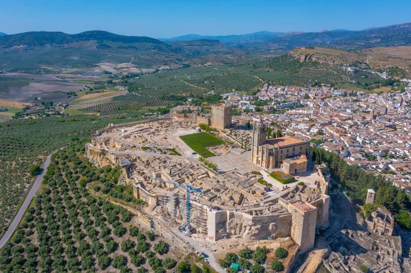 Fortaleza de la Mota İspanya 'nın Alcala la Real kasabasında