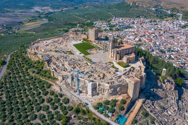 Fortaleza de la Mota İspanya 'nın Alcala la Real kasabasında