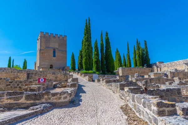 Fortaleza de la Mota İspanya 'nın Alcala la Real kasabasında