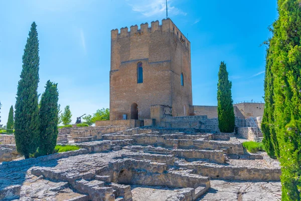 Fortaleza de la Mota İspanya 'nın Alcala la Real kasabasında
