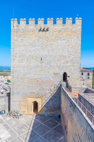 Fortaleza Mota Alcala Real Cidade Espanha — Fotografia de Stock