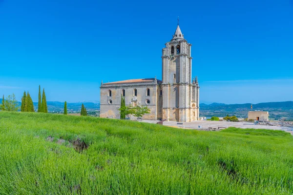 Mayor Abbey Church Fortaleza Mota Fortress Alcala Real Spain — Stock Photo, Image