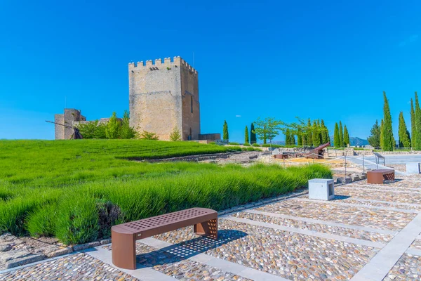 Fortaleza de la Mota İspanya 'nın Alcala la Real kasabasında