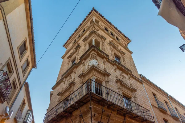 İspanyol şehri Ubeda 'da bir sokak.