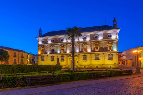 Sunset View Town Hall Spanish Town Ubeda — стоковое фото